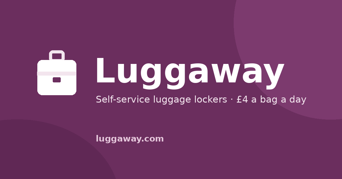 Luggaway share image, 1200 by 630 pixels